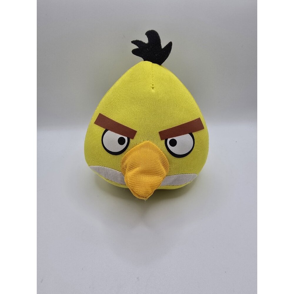 Angry Bird Beanie Plush small 2012 yellow chuck Stuffed Animal Toy